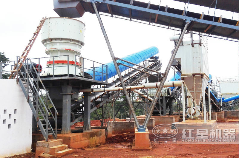 配圓錐破碎機的石料生產(chǎn)線 配圓錐破碎機的石料生產(chǎn)線