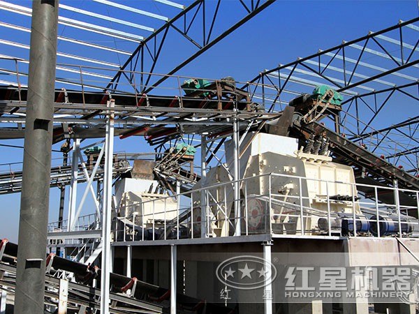 硅石制砂生產線現場圖2 硅石制砂生產線現場圖2