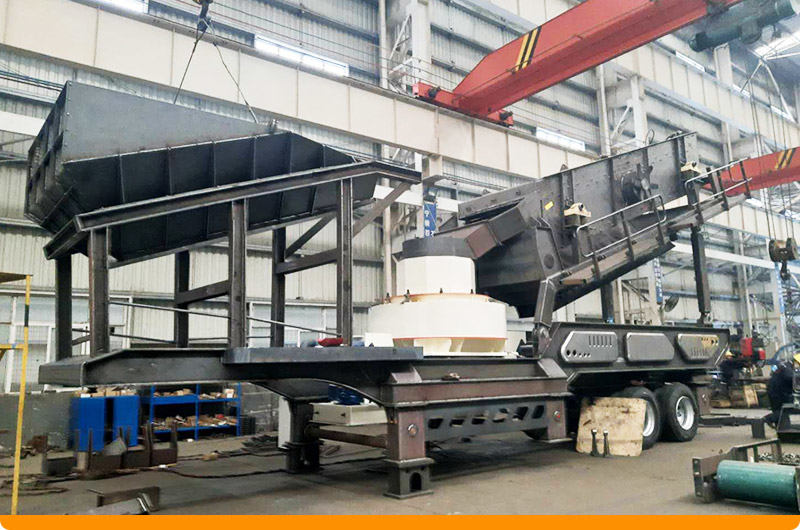 小型車載流動制砂機:配vsi制砂機 小型車載流動制砂機:配vsi制砂機