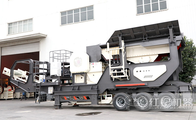 移動碎石一體機:配顎破機 移動碎石一體機:配顎破機