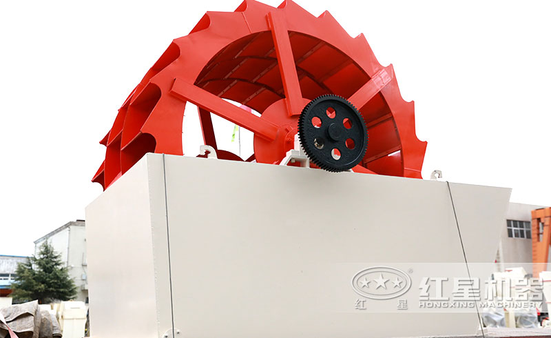 XS輪式洗砂機(jī)，多輪斗洗沙，省水省電