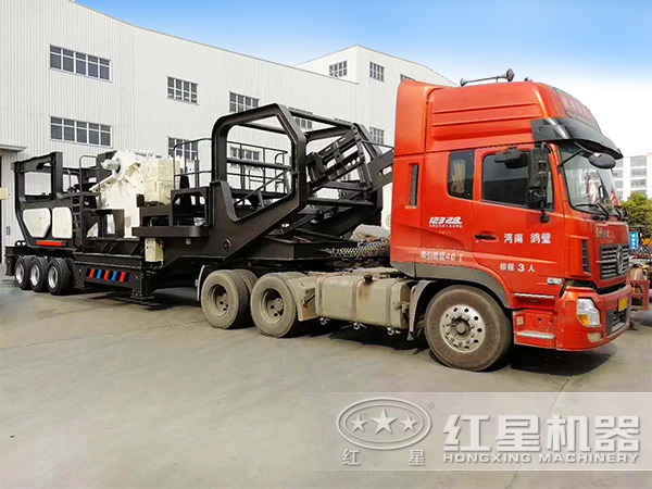 移動碎石機發貨圖 移動碎石機發貨圖