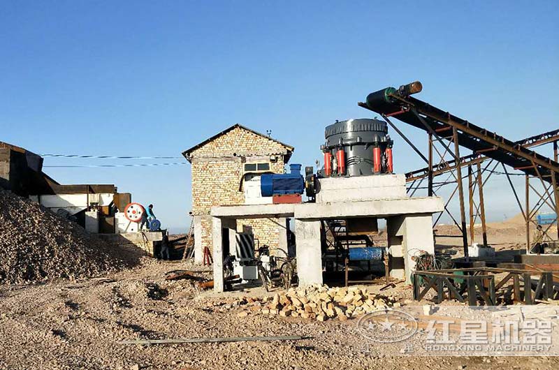 時產100噸石子廠生產線 時產100噸石子廠生產線