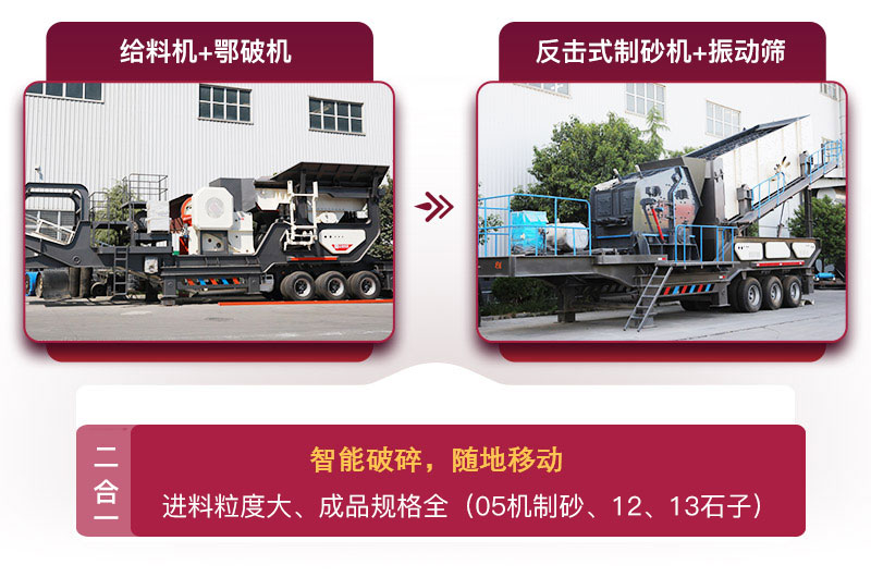 二合一配置小型建筑垃圾制砂機 二合一配置小型建筑垃圾制砂機