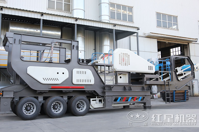 移動式混凝土再生料粉碎機設備 移動式混凝土再生料粉碎機設備