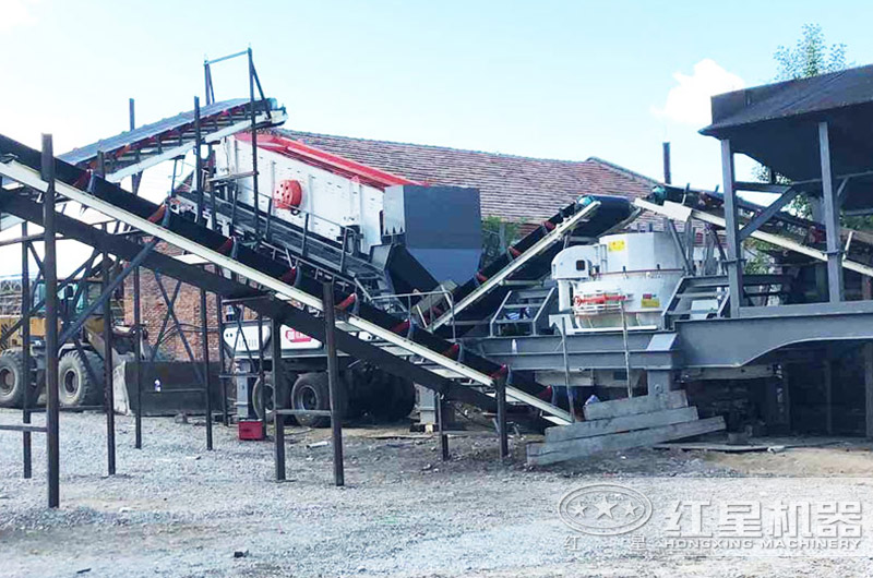 移動(dòng)式機(jī)制砂生產(chǎn)線,海南客戶現(xiàn)場(chǎng) 移動(dòng)式機(jī)制砂生產(chǎn)線,海南客戶現(xiàn)場(chǎng)