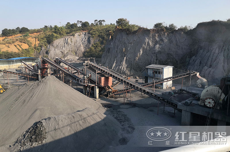 山東客戶時產300噸尾礦砂生產線 山東客戶時產300噸尾礦砂生產線