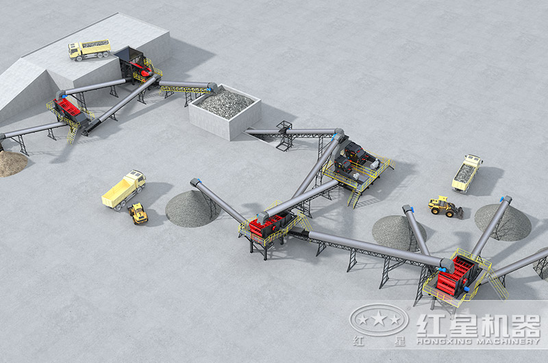 固定式破碎生產線 固定式破碎生產線