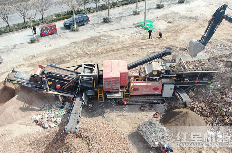 山西建筑垃圾破碎現場 山西建筑垃圾破碎現場