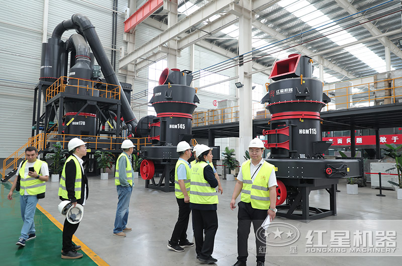 客戶(hù)來(lái)廠考察雷蒙磨粉機(jī)設(shè)備 客戶(hù)來(lái)廠考察雷蒙磨粉機(jī)設(shè)備