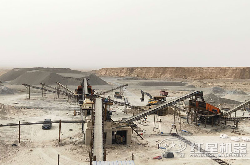 花崗巖制砂加工生產(chǎn)客戶現(xiàn)場(chǎng) 花崗巖制砂加工生產(chǎn)客戶現(xiàn)場(chǎng)