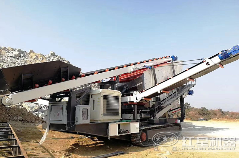 履帶砂石分離機 履帶砂石分離機