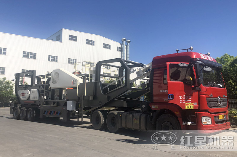 車載移動式制砂設備發貨現場 車載移動式制砂設備發貨現場